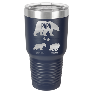 Papa Bear Tumbler Cup